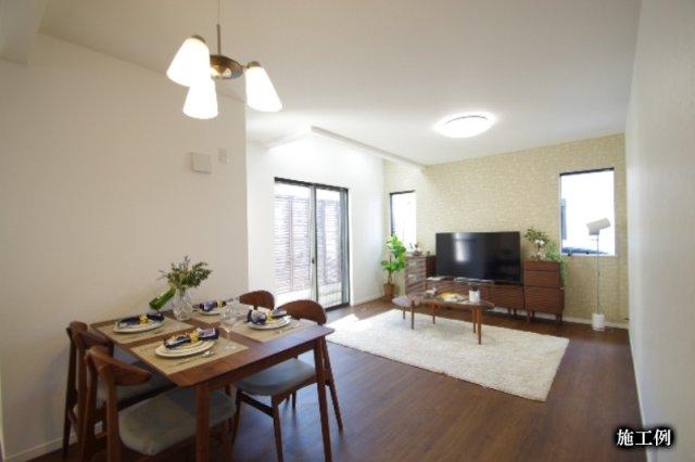 （弊社施工例）家族のライフスタイルにあわせて、お家をつくることができます。