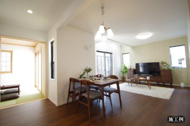 （弊社施工例）家族のライフスタイルにあわせて、お家をつくることができます。