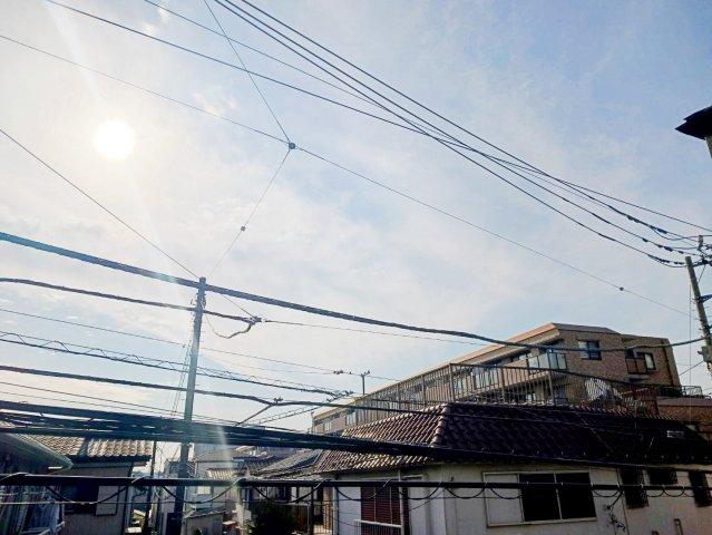 バルコニーから南側を臨む♪