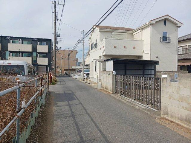 南公道に面する開放感