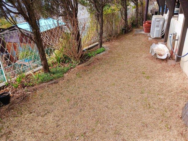 ガーデニングを楽しめる南向きのお庭