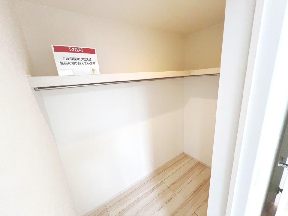 主寝室に設置されたWIC