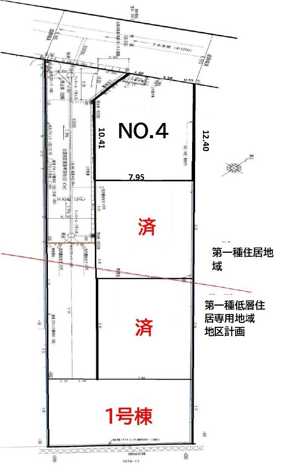 東船橋1丁目　売地の外観画像