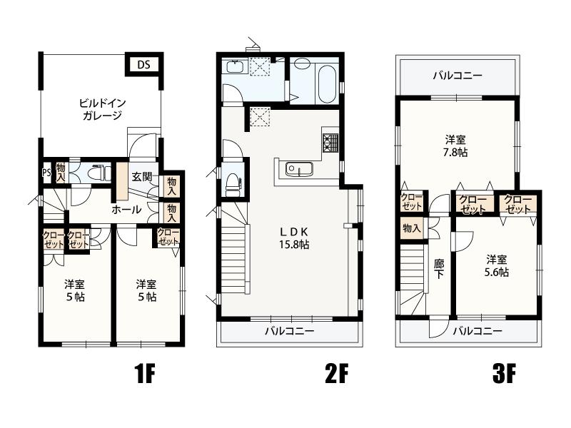 市川市相之川3丁目の外観画像